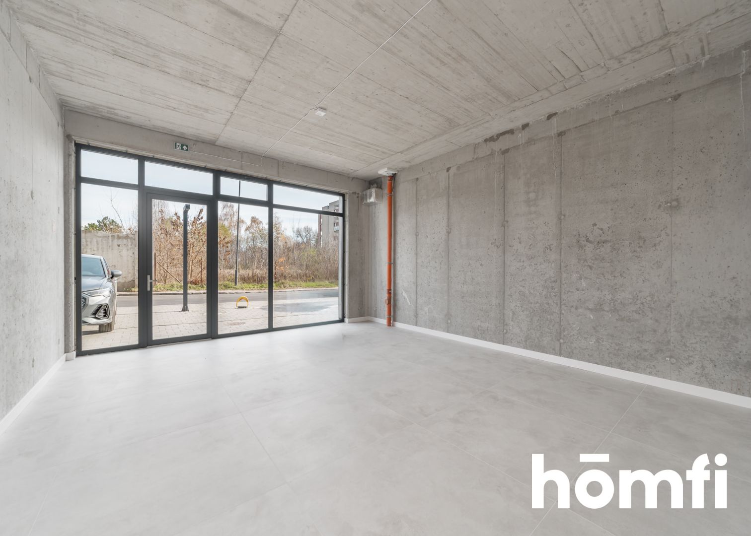 Lokal użytkowy z dużą witryną 51 m2 ul. Nowe Sady - Lokal użytkowy - Wynajem - Łódź, Polesie