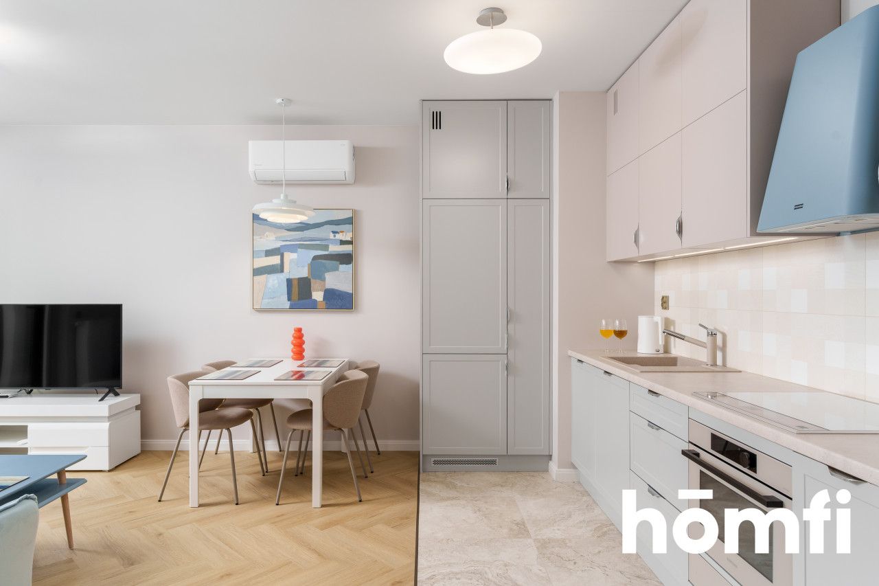 Stylish 2-room apartment with balcony and air conditioning, Żurawie I - Квартира - Оренда - Gdańsk, Śródmieście