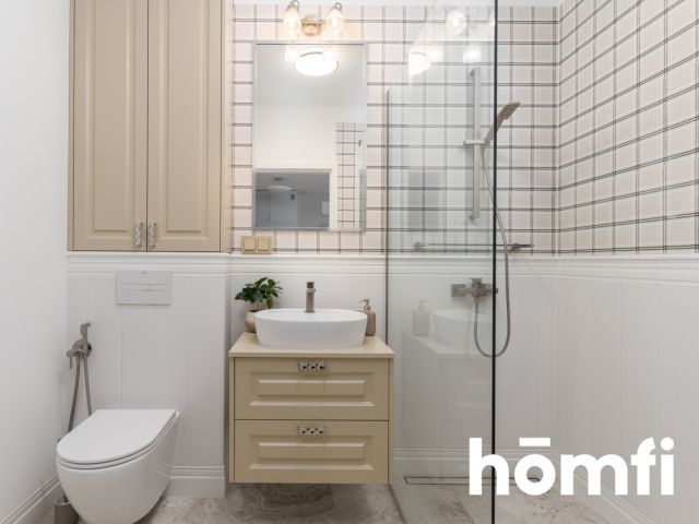 Stylish 2-room apartment with balcony and air conditioning, Żurawie I - Apartment - Rent - Gdańsk, Śródmieście