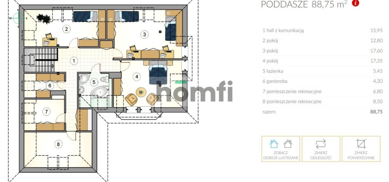 Spacious house with a BEAUTIFUL GARDEN | 6 rooms | Garage | Trzebownisko | Rzeszów - House - Sale - Rzeszowski, Trzebownisko