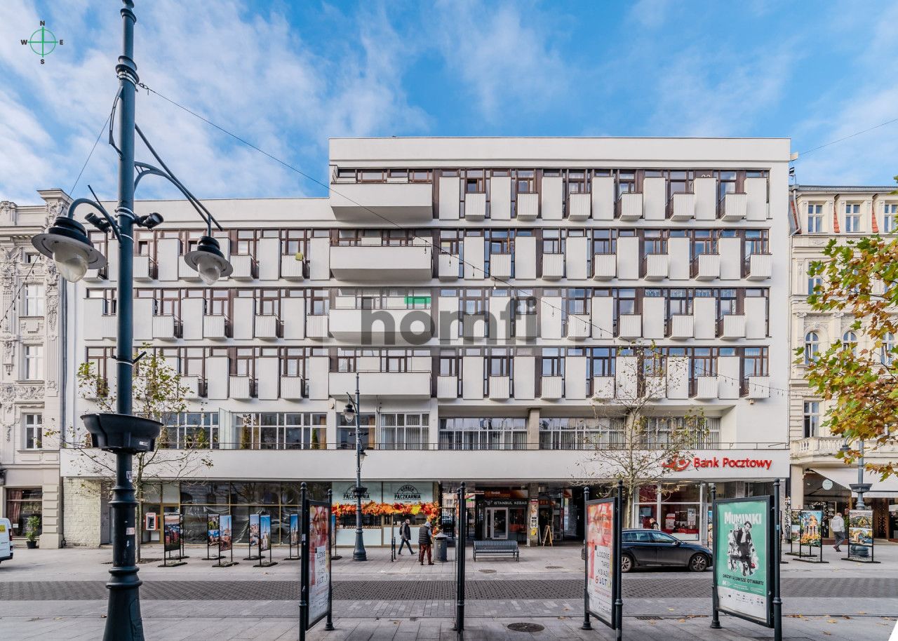 Komfortowe 34 m2 z dwoma balkonami | Piotrkowska - Mieszkanie - Wynajem - Łódź, Śródmieście