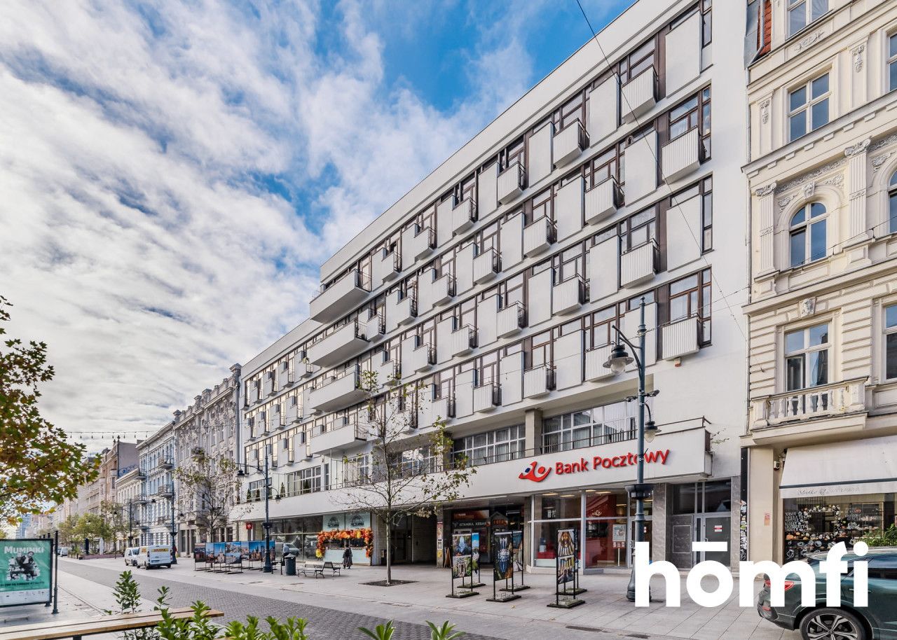 Komfortowe 34 m2 z dwoma balkonami | Piotrkowska - Mieszkanie - Wynajem - Łódź, Śródmieście