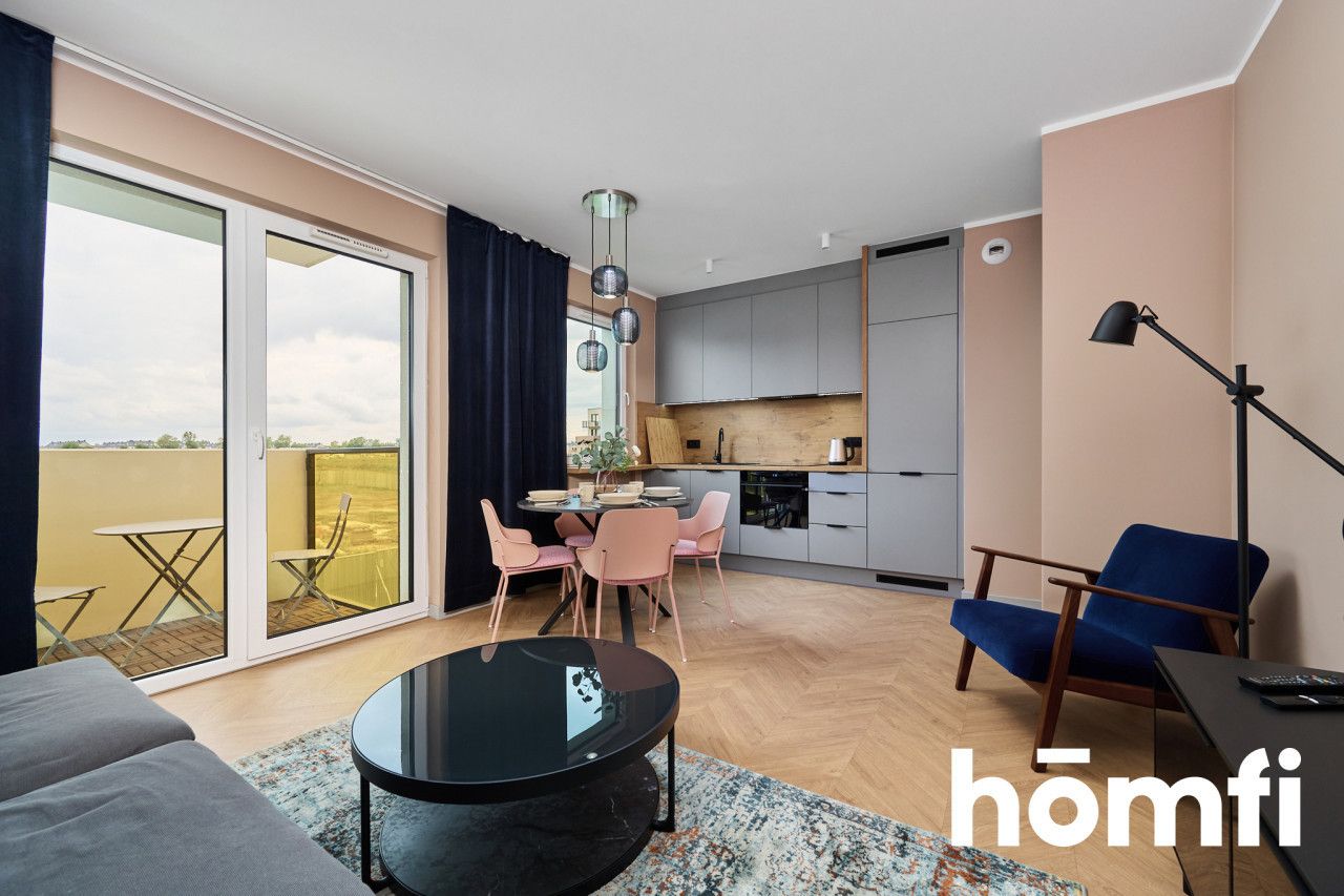 Wysoki standard | 2 pokoje | Garaż podziemny |42m2 - Mieszkanie - Wynajem - Wrocław, Krzyki / Jagodno