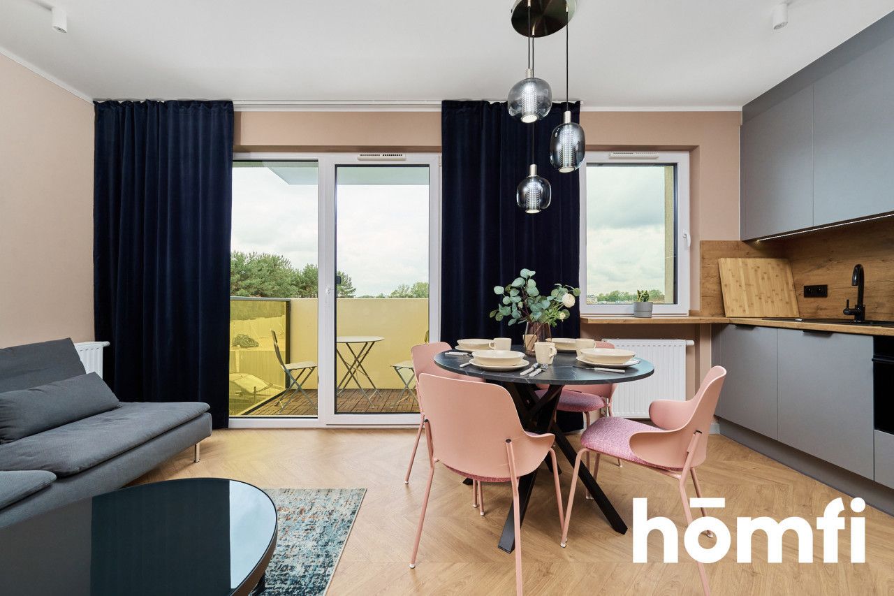 Wysoki standard | 2 pokoje | Garaż podziemny |42m2 - Mieszkanie - Wynajem - Wrocław, Krzyki / Jagodno