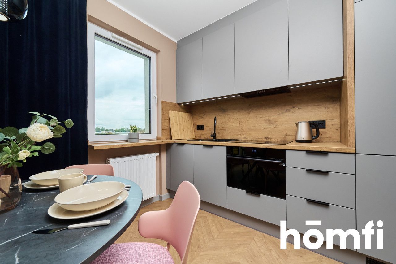 Wysoki standard | 2 pokoje | Garaż podziemny |42m2 - Mieszkanie - Wynajem - Wrocław, Krzyki / Jagodno