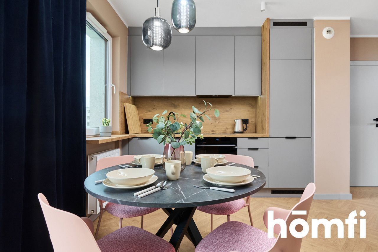 Wysoki standard | 2 pokoje | Garaż podziemny |42m2 - Mieszkanie - Wynajem - Wrocław, Krzyki / Jagodno