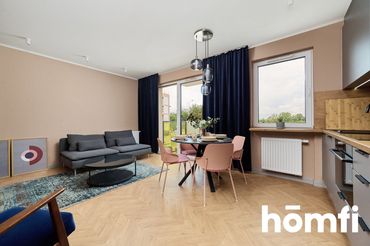 Wysoki standard | 2 pokoje | Garaż podziemny |42m2 - Mieszkanie - Wynajem - Wrocław, Krzyki / Jagodno