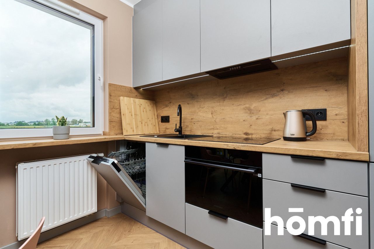 Wysoki standard | 2 pokoje | Garaż podziemny |42m2 - Mieszkanie - Wynajem - Wrocław, Krzyki / Jagodno