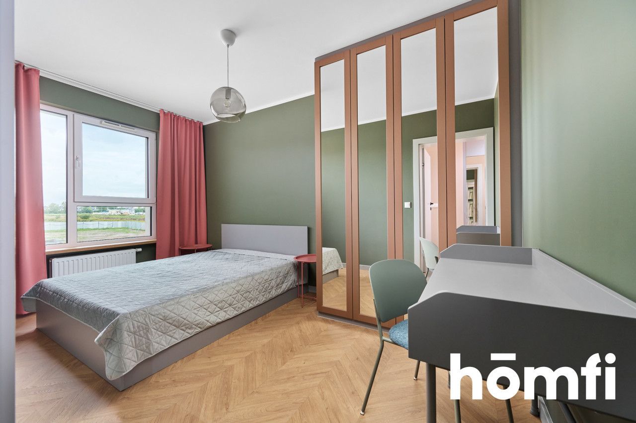 Wysoki standard | 2 pokoje | Garaż podziemny |42m2 - Mieszkanie - Wynajem - Wrocław, Krzyki / Jagodno