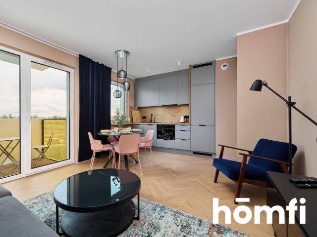 Wysoki standard | 2 pokoje | Garaż podziemny |42m2 - Mieszkanie - Wynajem - Wrocław, Krzyki / Jagodno