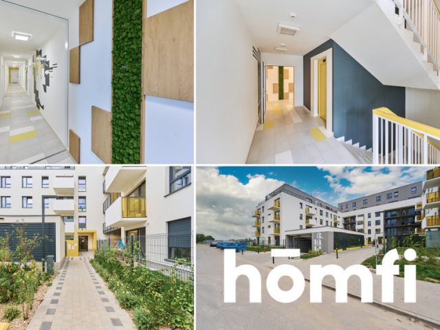 Wysoki standard | 2 pokoje | Garaż podziemny |42m2 - Mieszkanie - Wynajem - Wrocław, Krzyki / Jagodno