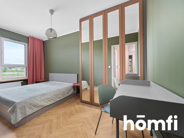 Wysoki standard | 2 pokoje | Garaż podziemny |42m2 - Mieszkanie - Wynajem - Wrocław, Krzyki / Jagodno