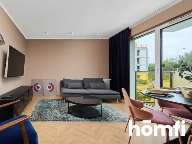 Wysoki standard | 2 pokoje | Garaż podziemny |42m2 - Mieszkanie - Wynajem - Wrocław, Krzyki / Jagodno