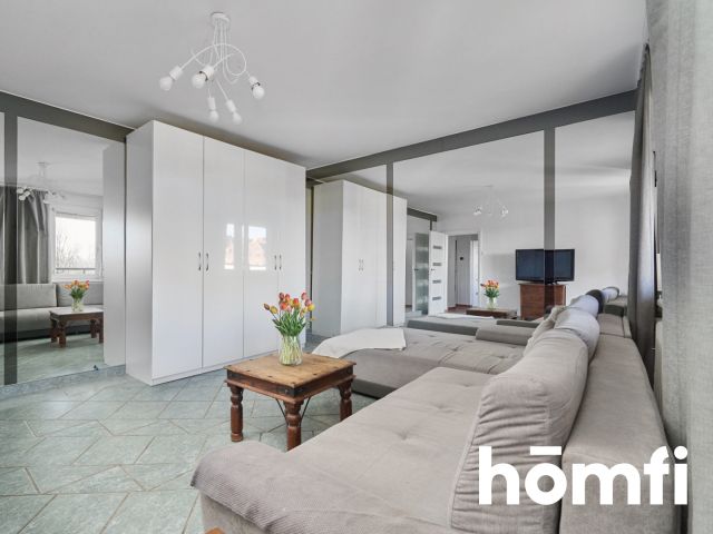 Przestronne, odświeżone mieszkanie 63 m² z dużym balkonem – Wrocław Huby, świetna lokalizacja blisko UE i PKP - Mieszkanie - Wynajem - Wrocław, Krzyki / Huby