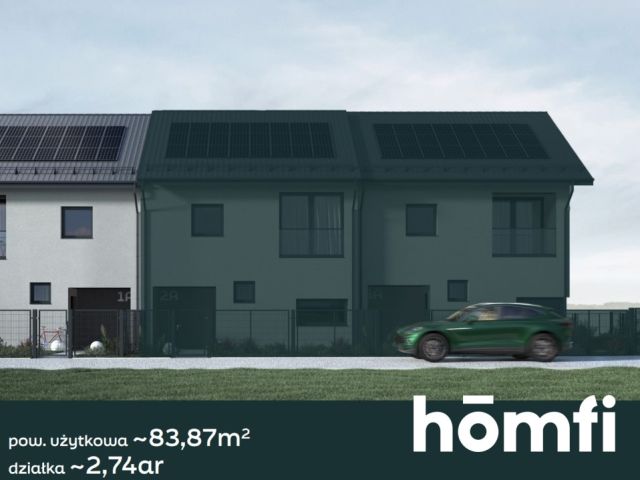 Wiązownica | Terraced House | 83.87 m² - House - Sale - Jarosławski, Wiązownica