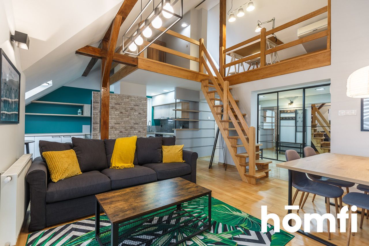 3-pokojowe mieszkanie z piękną antresolą - Mieszkanie - Wynajem - Rzeszów, Franciszka Kotuli