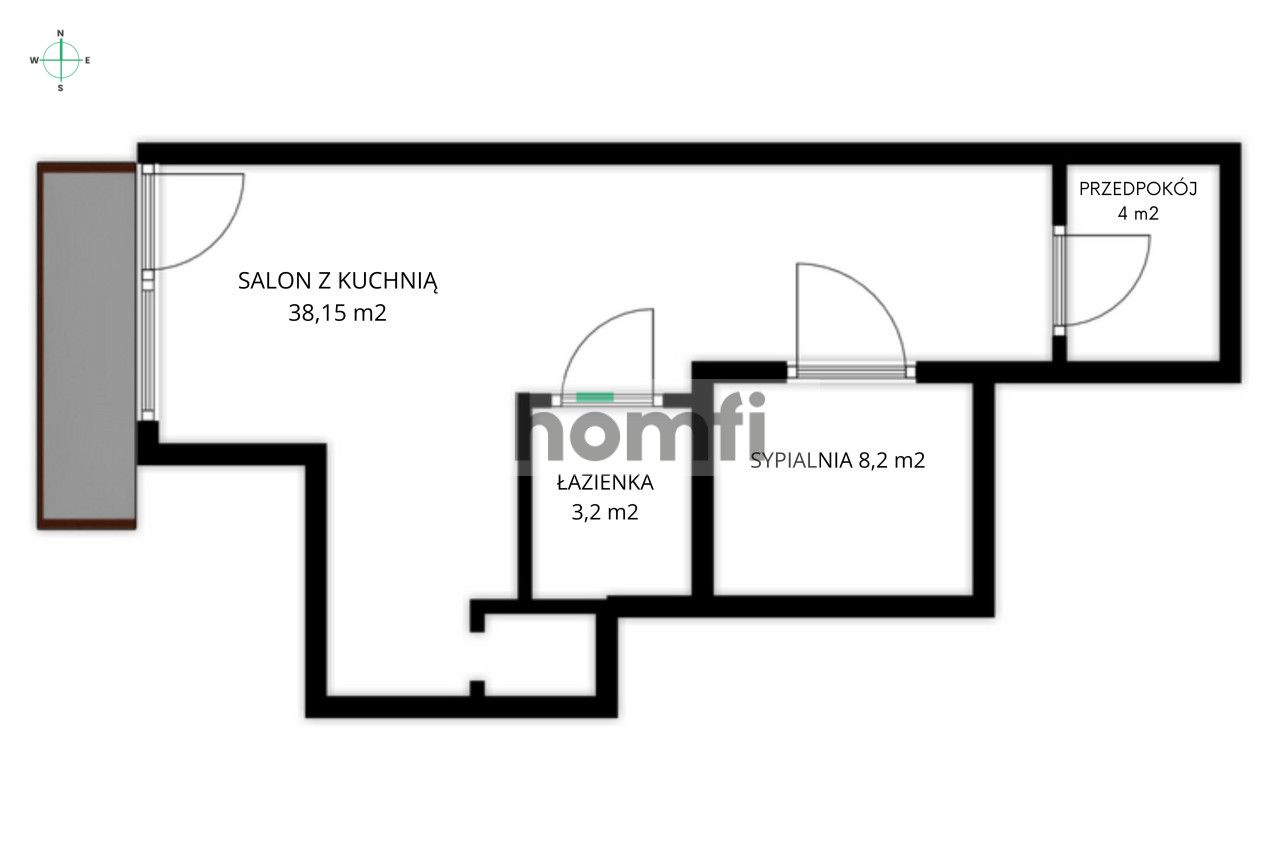 Apartment with a Mountain View / 10 Minutes from Krupówki - Apartment - Sale - Tatrzański, Zakopane