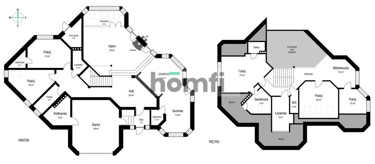 A city villa in the immediate vicinity of the forest - Дім - Продаж - Toruń, Wrzosy