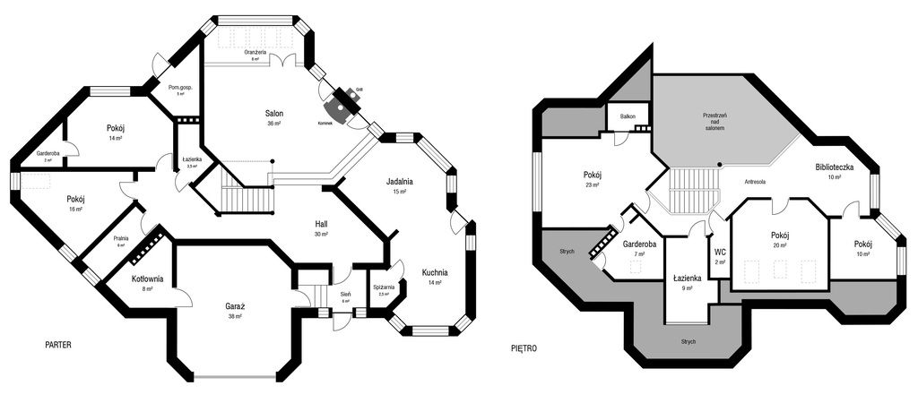 A city villa in the immediate vicinity of the forest - Дім - Продаж - Toruń, Wrzosy