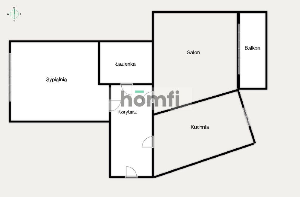 Apartament Mokotowska 26 | 2 pokoje z widokiem - Mieszkanie - Wynajem - Warszawa, Centrum