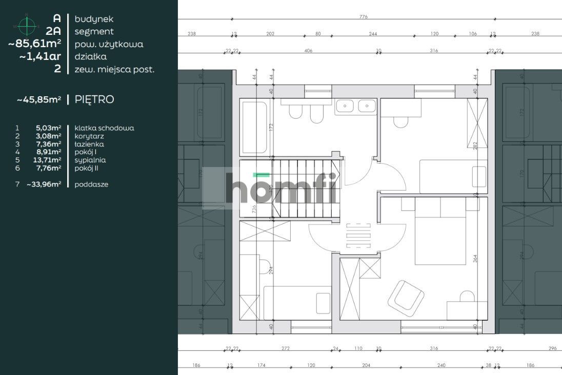 Wiązownica| Dom w zabudowie szeregowej | 85,37 m² - Dom - Sprzedaż - Jarosławski, Wiązownica