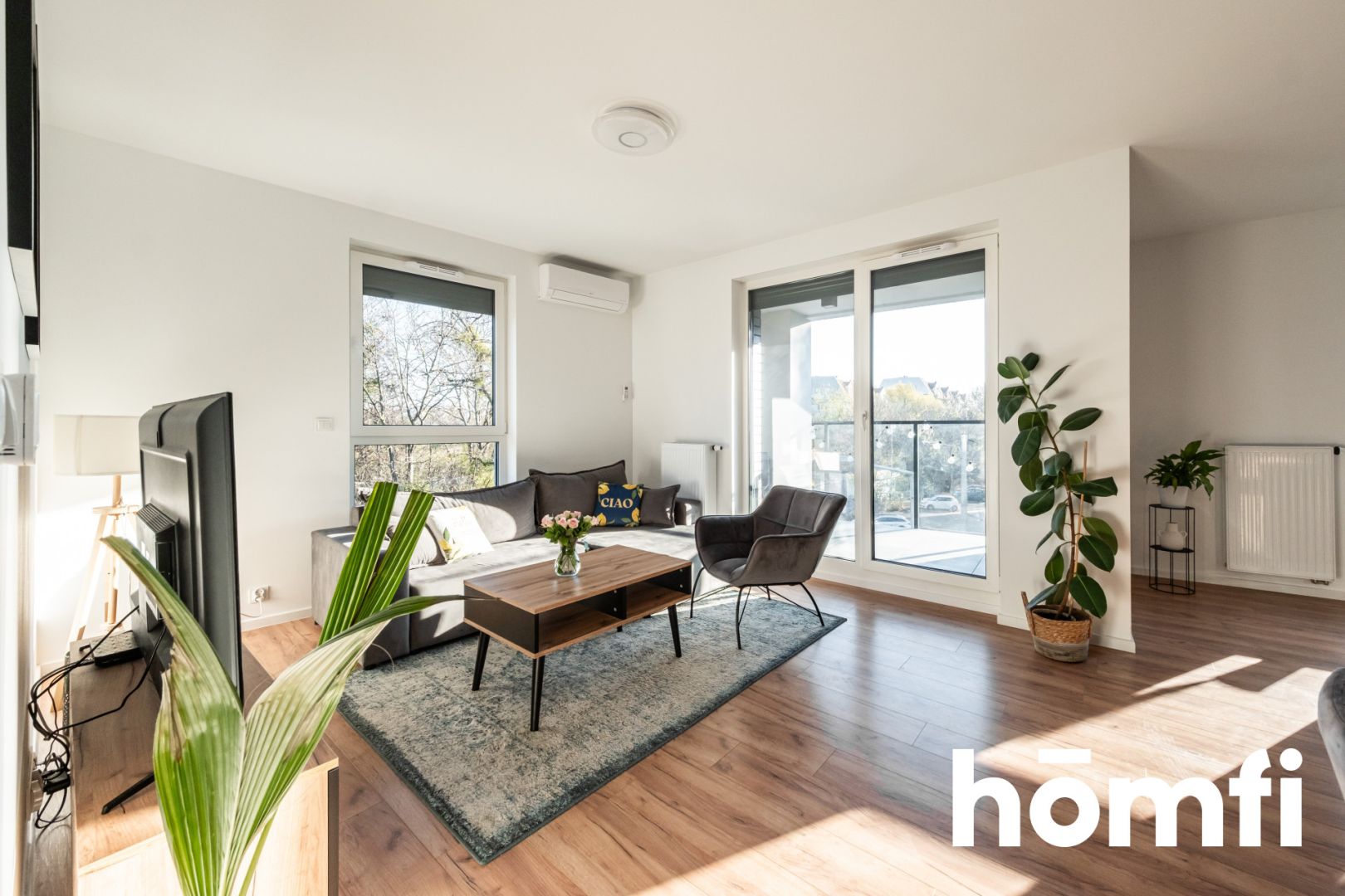 Umeblowane, 3 pokoje z balkonem, miejscem parkingowym - Jeżyce/Poznań - Mieszkanie - Wynajem - Poznań, Jeżyce / Jeżyce