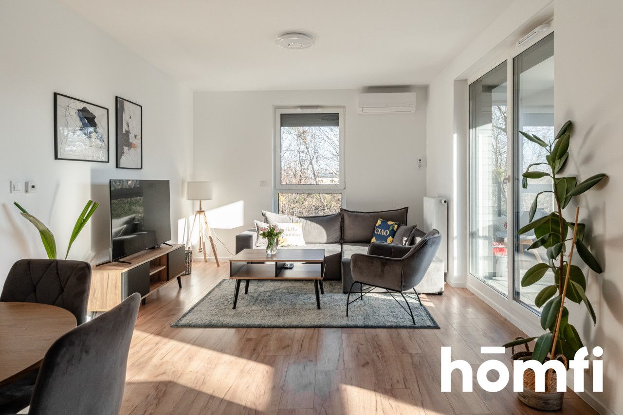 Umeblowane, 3 pokoje z balkonem, miejscem parkingowym - Jeżyce/Poznań - Mieszkanie - Wynajem - Poznań, Jeżyce / Jeżyce