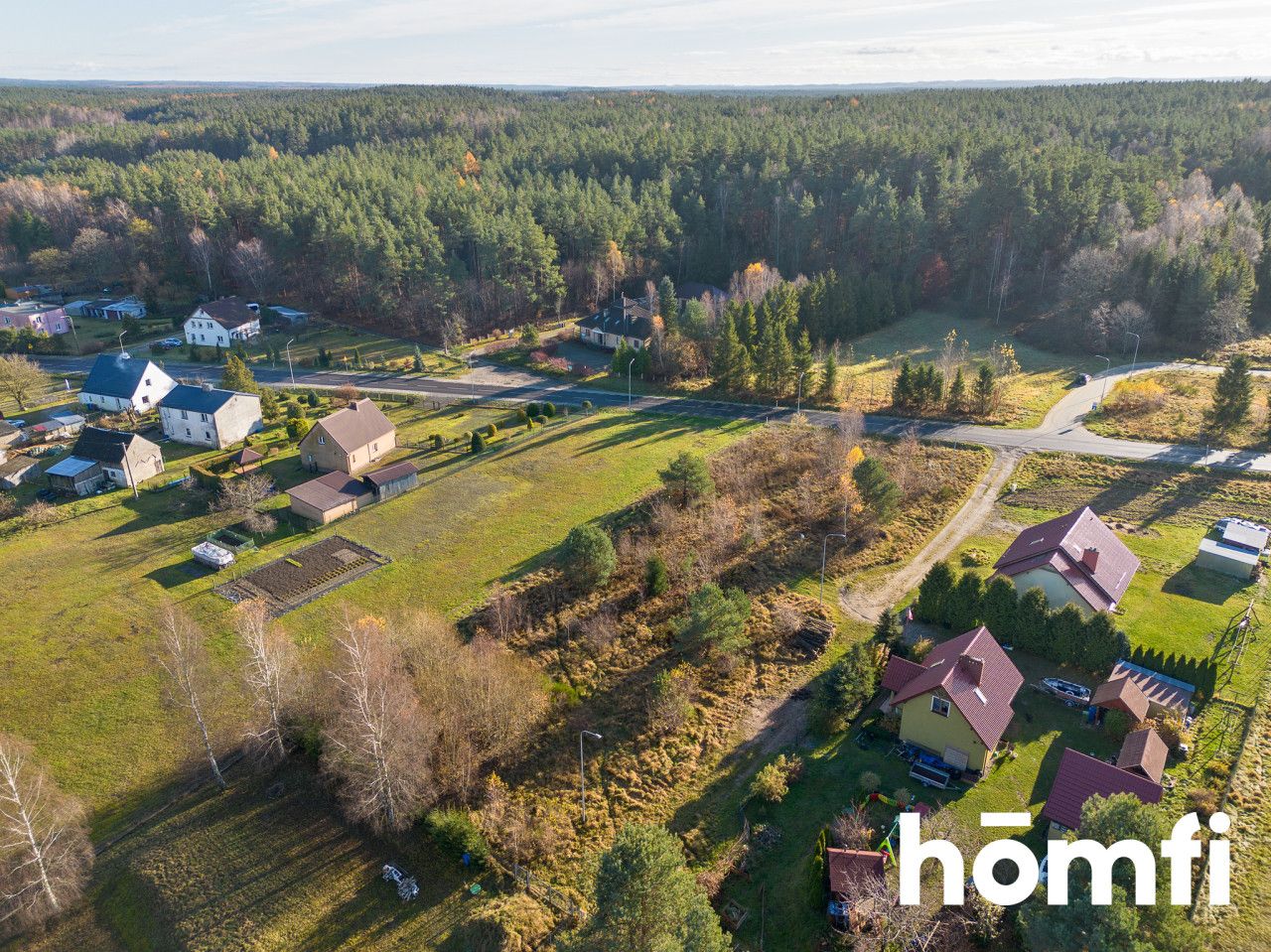 DZIAŁKA BUDOWLANA 1282 m² | NOŻYNO - Działka - Sprzedaż - Bytowski, Czarna Dąbrówka / Nożyno