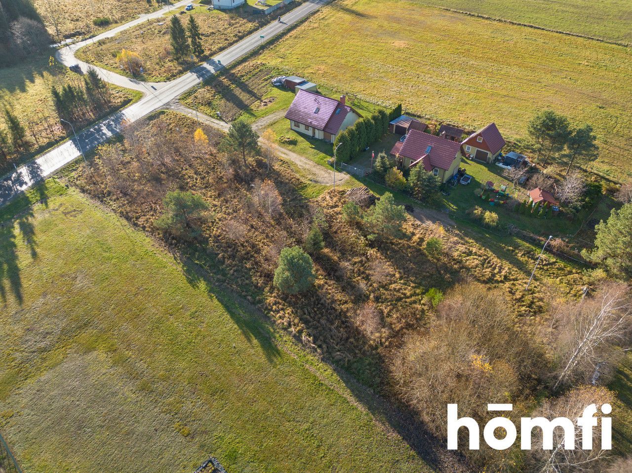 BUILDING PLOT 1282 m² | NOŻYNO | 128,000 PLN - Plot - Sale - Bytowski, Czarna Dąbrówka / Nożyno