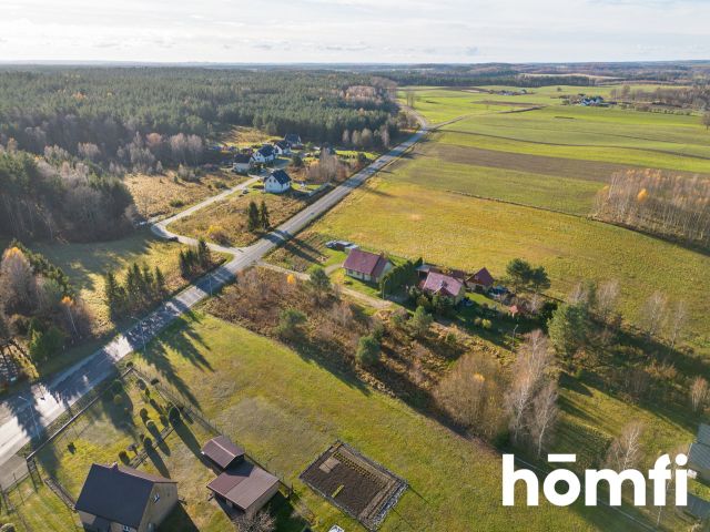 BUILDING PLOT 1282 m² | NOŻYNO | 128,000 PLN - Ділянка - Продаж - Bytowski, Czarna Dąbrówka / Nożyno