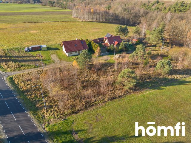 BUILDING PLOT 1282 m² | NOŻYNO | 128,000 PLN - Ділянка - Продаж - Bytowski, Czarna Dąbrówka / Nożyno