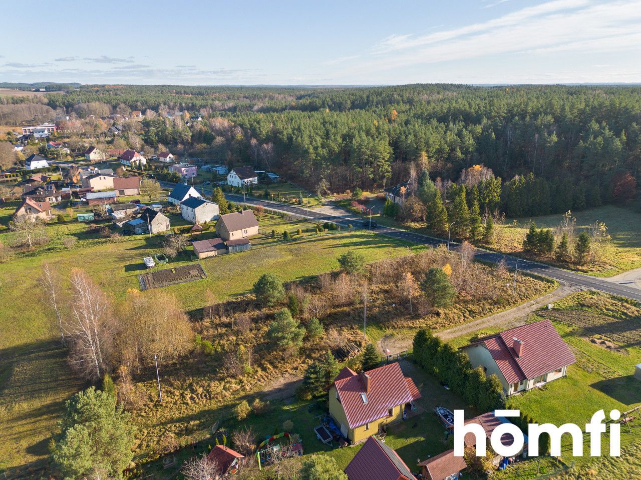 BUILDING PLOT 1128 m² | NOŻYNO | 113,000 PLN - Plot - Sale - Bytowski, Czarna Dąbrówka / Nożyno