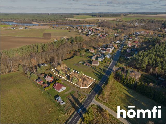BUILDING PLOT 1128 m² | NOŻYNO | 113,000 PLN - Plot - Sale - Bytowski, Czarna Dąbrówka / Nożyno