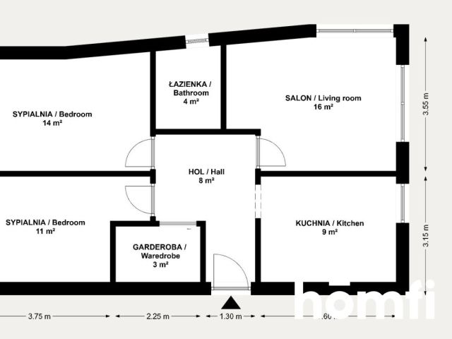 3 pokoje z balkonem i garażem | Fabryka Czekolady - Mieszkanie - Wynajem - Kraków, Krowodrza