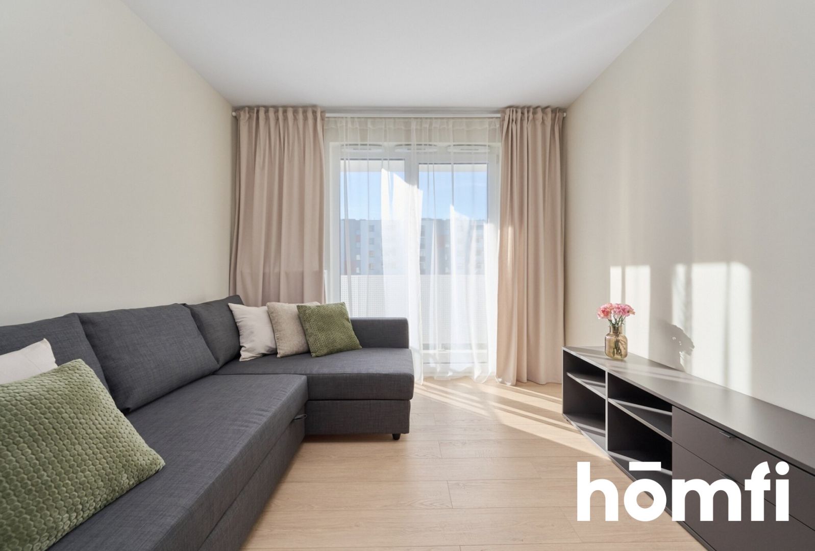 New! 2-room apartment with balcony / Międzyleska / Tarnogaj - Квартира - Оренда - Wrocław, Krzyki / Tarnogaj