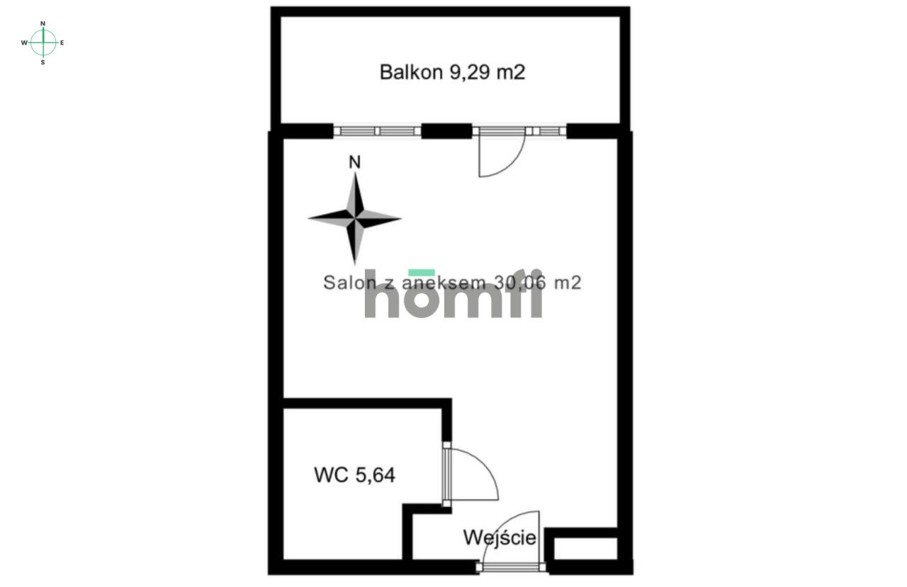 Move-in ready | Modern apartment 35.7 m² | Katowice Culture Zone - Apartment - Sale - Katowice, Bogucice