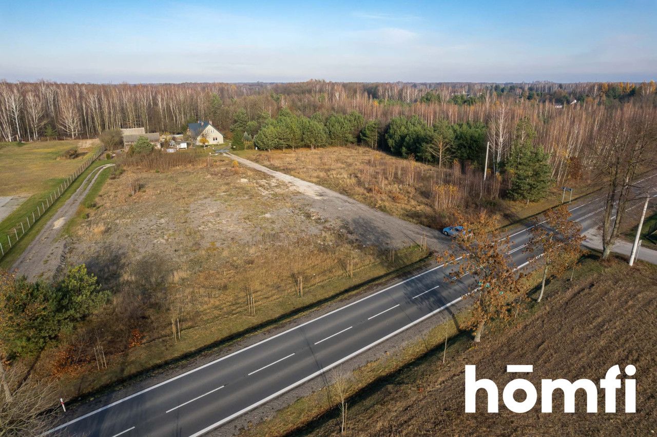 kształtne 0.6h przy DW719 | produkcja i usługi - Działka - Sprzedaż - Żyrardowski, Puszcza Mariańska / Nowy Karolinów