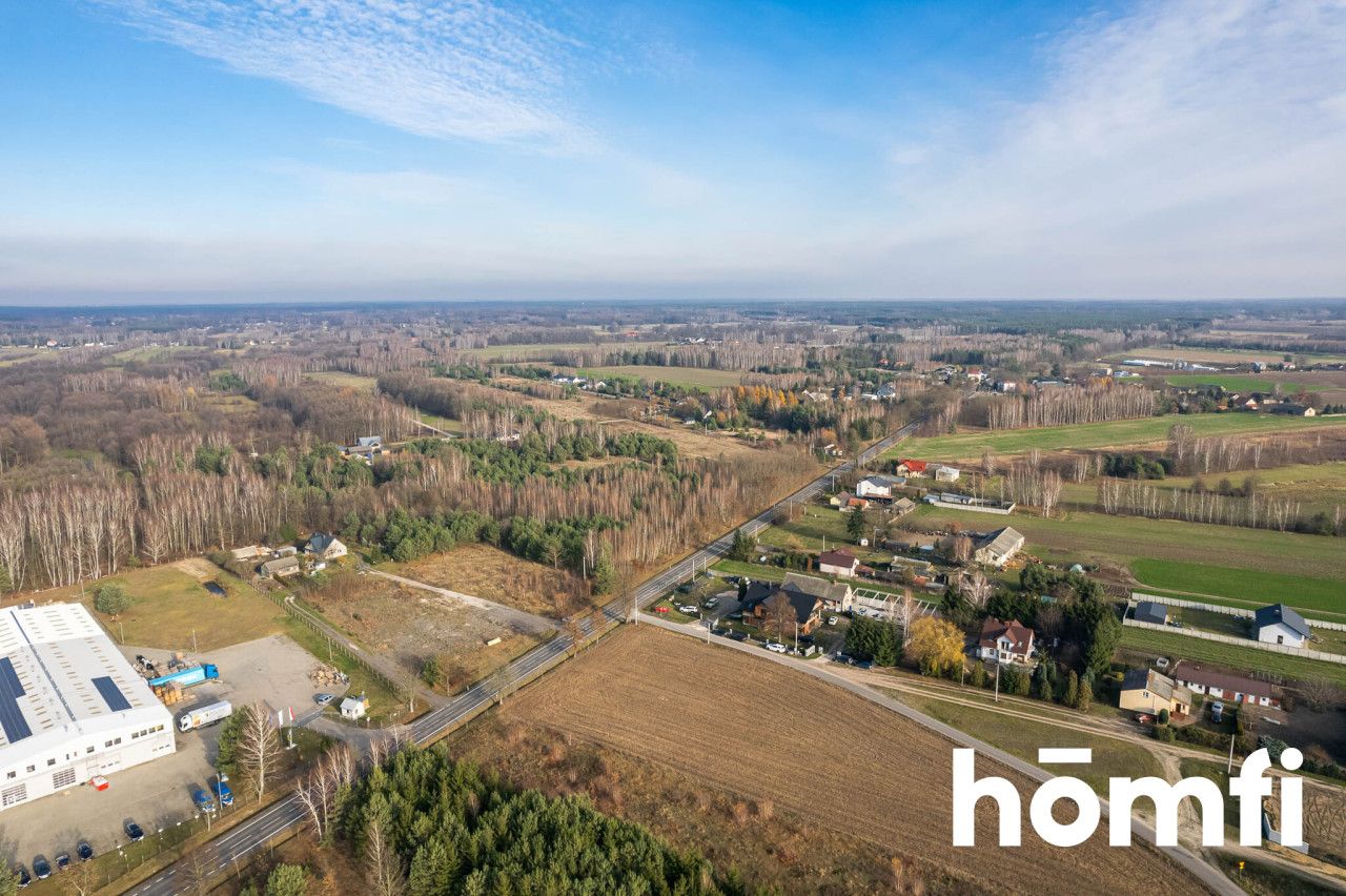 kształtne 0.6h przy DW719 | produkcja i usługi - Działka - Sprzedaż - Żyrardowski, Puszcza Mariańska / Nowy Karolinów