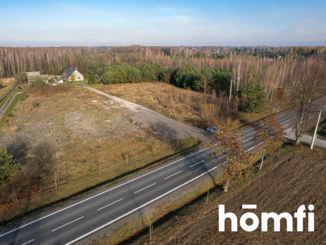 kształtne 0.6h przy DW719 | produkcja i usługi - Działka - Sprzedaż - Żyrardowski, Puszcza Mariańska / Nowy Karolinów