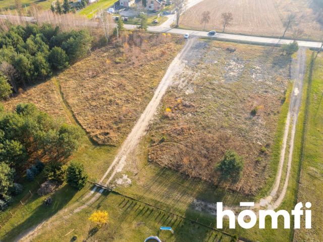 kształtne 0.6h przy DW719 | produkcja i usługi - Działka - Sprzedaż - Żyrardowski, Puszcza Mariańska / Nowy Karolinów