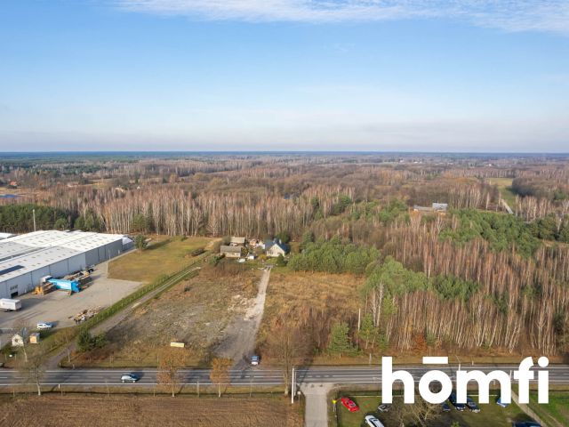 kształtne 0.6h przy DW719 | produkcja i usługi - Działka - Sprzedaż - Żyrardowski, Puszcza Mariańska / Nowy Karolinów