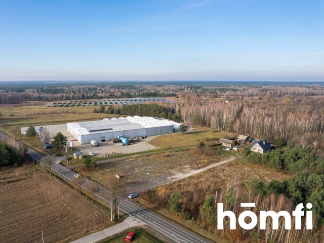 kształtne 0.6h przy DW719 | produkcja i usługi - Działka - Sprzedaż - Żyrardowski, Puszcza Mariańska / Nowy Karolinów