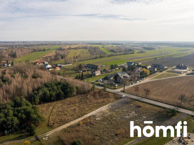 kształtne 0.6h przy DW719 | produkcja i usługi - Działka - Sprzedaż - Żyrardowski, Puszcza Mariańska / Nowy Karolinów