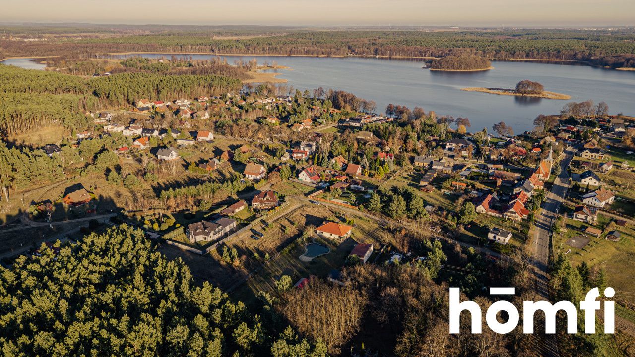 building plot by Lake Niesłysz, forest view - Plot - Sale - Świebodziński, Lubrza / Przełazy