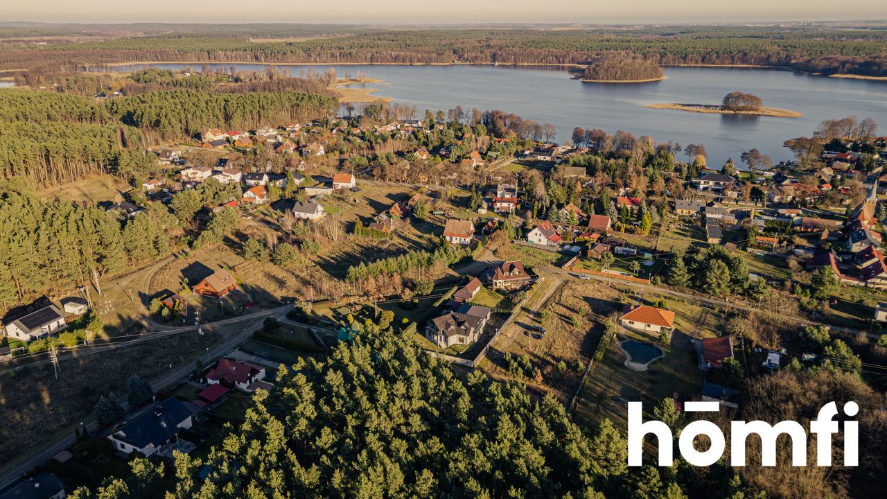 building plot by Lake Niesłysz, forest view - Plot - Sale - Świebodziński, Lubrza / Przełazy
