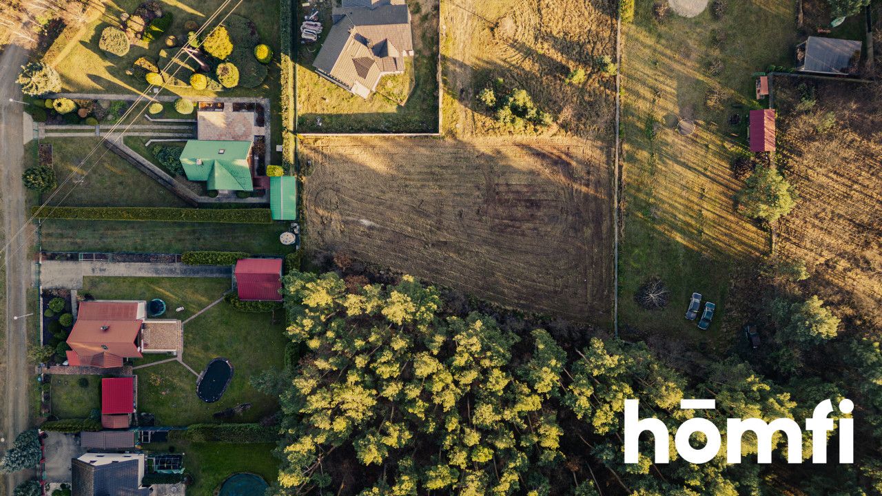 building plot by Lake Niesłysz, forest view - Plot - Sale - Świebodziński, Lubrza / Przełazy