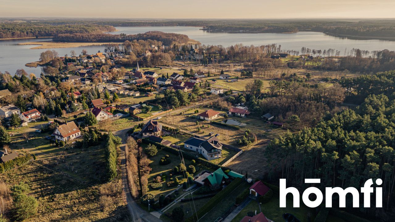 building plot by Lake Niesłysz, forest view - Plot - Sale - Świebodziński, Lubrza / Przełazy