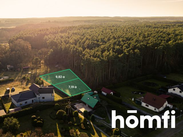 Działka budowlana nad Jeziorem Niesłysz / przy lesie - Działka - Sprzedaż - Świebodziński, Lubrza / Przełazy