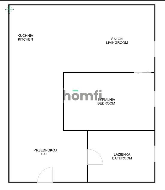na sprzedaż komfortowe mieszkanie 2 pokoje, Kraków, Wola Justowaka - Mieszkanie - Sprzedaż - Kraków, Krowodrza / Wola Justowska
