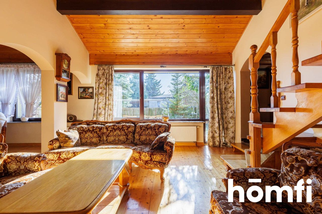 Dom z ogrodem, basenem i kominkiem w Wawrze - Dom - Sprzedaż - Warszawa, Wawer